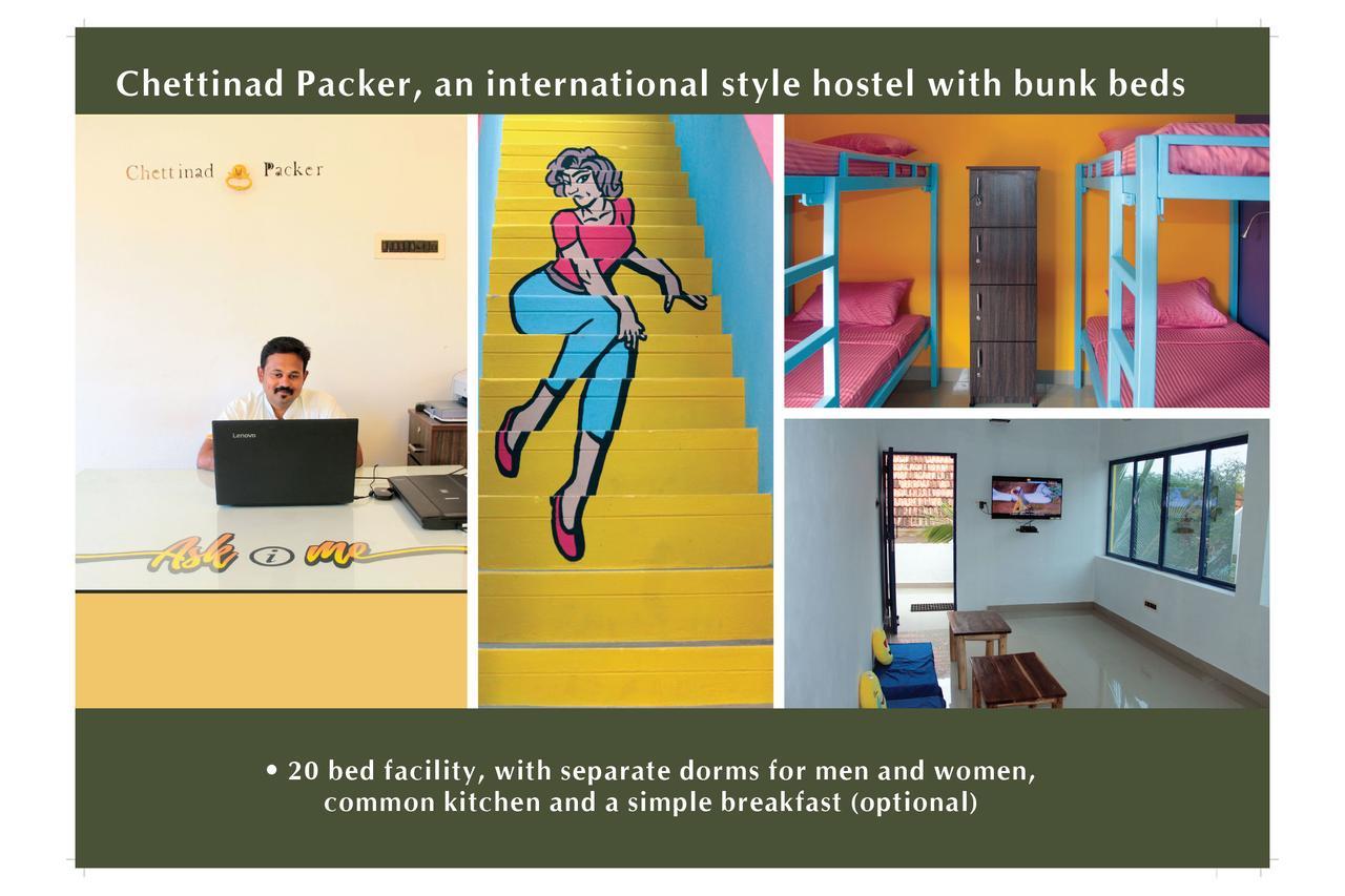 Hostel Chettinad Packer Kānādukāttān Exterior foto
